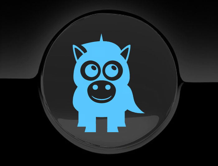 Adorable Unicorn Fuel Cap Car Sticker WinsterCreations™ Official Store