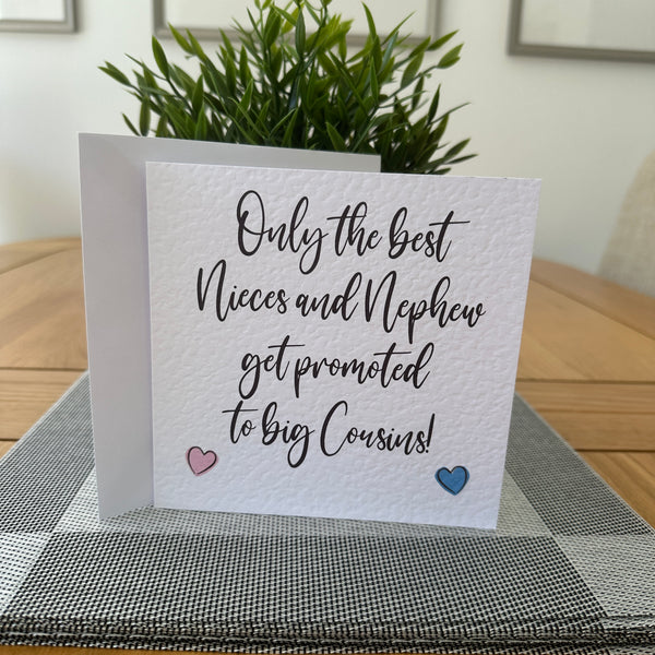 Baby Announcement Any Wording Hammered Card & Envelope
