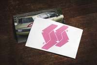 Car Emblem Vinyl Wrap Kit Front & Rear Badge Sticker Set