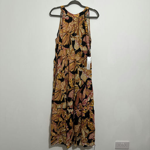 Roman Ladies Dress Maxi  Multicoloured Size 16 Viscose   Midi