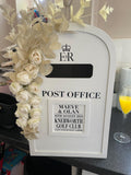 Personalised DIY Post Box Vinyl For Wedding  - Vinyl Only - No Post Box Is Included