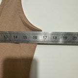 ASOS Beige Cotton Blend Size 14 Long Ladies Dress Slip