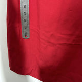 Emporio Armani Ladies Dress A-Line Red Size EU 42 Viscose Knee Length UK Size 14