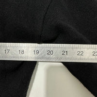 River Island Black Viscose V-Neck Jumper Cardigan Size 8 Cropped