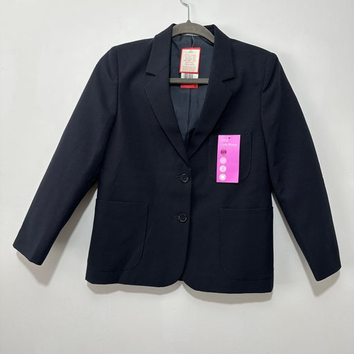 M&S Kids Jacket Blazer Blue Size 9 Years 100% Silk