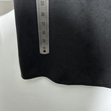ASOS Ladies  Pinafore/Dungaree Dress Black Size 14 Polyester Short 2 In One Ribb