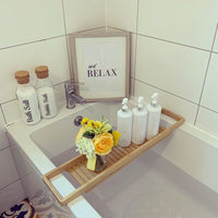 And Relax Bathroom Wall Decor Print