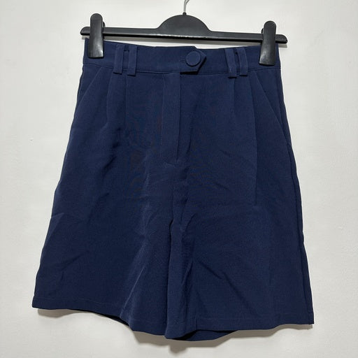 4th Reckless Ladies Shorts Culotte Blue Size 6 Polyester Navy