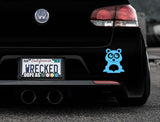 Adorable Panda Bumper Car Sticker