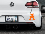 Adorable Panda Bumper Car Sticker