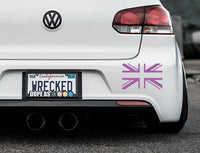 Union Jack Bumper Car Sticker