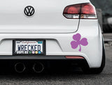 Irish Shamrock Bumper Car Sticker