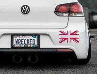 Union Jack Bumper Car Sticker