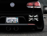 Union Jack Bumper Car Sticker