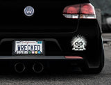 Adorable Porcupine Bumper Car Sticker