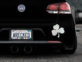 Irish Shamrock Bumper Car Sticker