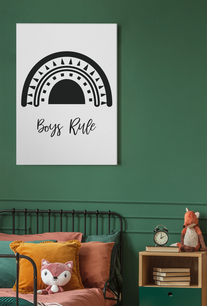 Boys 2024 rainbow bedroom