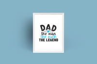 Dad The Man The Myth The Legend Fathers Day Collection