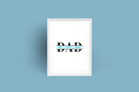 Dad We Love You Heart Fathers Day Collection