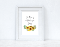 Do More Of What Makes You Happy Sunflower Spring Seasonal Wall Home Decor Print