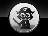 Adorable Pirate Fuel Cap Car Sticker