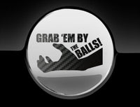 Grab Em By The Balls Fuel Cap Cover Car Sticker