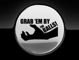 Grab Em By The Balls Fuel Cap Cover Car Sticker