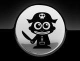 Adorable Pirate Fuel Cap Car Sticker