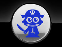 Adorable Pirate Fuel Cap Car Sticker