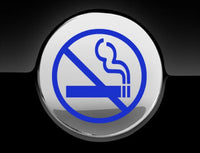 No Smoking Fuel Cap Cover Car Sticker