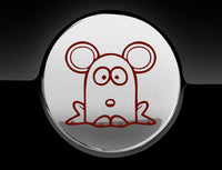 Funny Cartoon MouseFuel Cap Cover Car Sticker