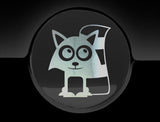Adorable Raccoon Fuel Cap Car Sticker