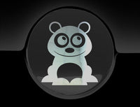 Adorable Bear Fuel Cap Car Sticker