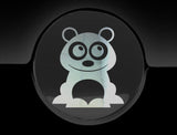 Adorable Bear Fuel Cap Car Sticker