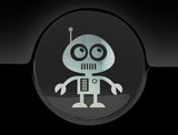 Adorable Robot Fuel Cap Car Sticker