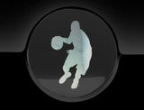 Basketball Player Fuel Cap Cover Car Sticker