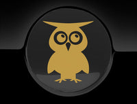 Adorable Owl Fuel Cap Car Sticker