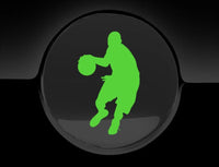 Basketball Player Fuel Cap Cover Car Sticker