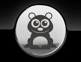 Adorable Bear Fuel Cap Car Sticker