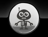 Adorable Robot Fuel Cap Car Sticker