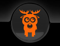 Adorable Deer Fuel Cap Car Sticker