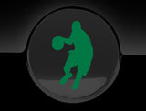 Basketball Player Fuel Cap Cover Car Sticker