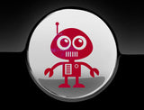 Adorable Robot Fuel Cap Car Sticker