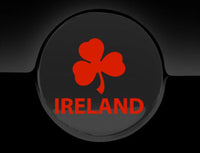 Shamrock Ireland Fuel Cap Cover Car Sticker