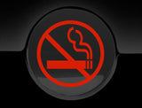 No Smoking Fuel Cap Cover Car Sticker