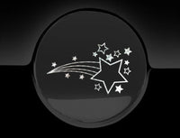 Shooting Stars Fuel Cap Cover Car Sticker