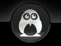 Adorable Penguin Fuel Cap Car Sticker