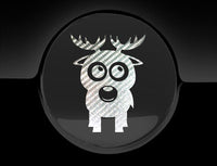 Adorable Deer Fuel Cap Car Sticker