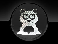 Adorable Bear Fuel Cap Car Sticker