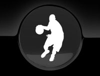 Basketball Player Fuel Cap Cover Car Sticker